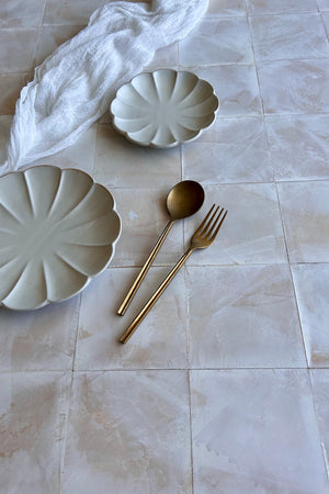 Tile 6 - Marbled Cream